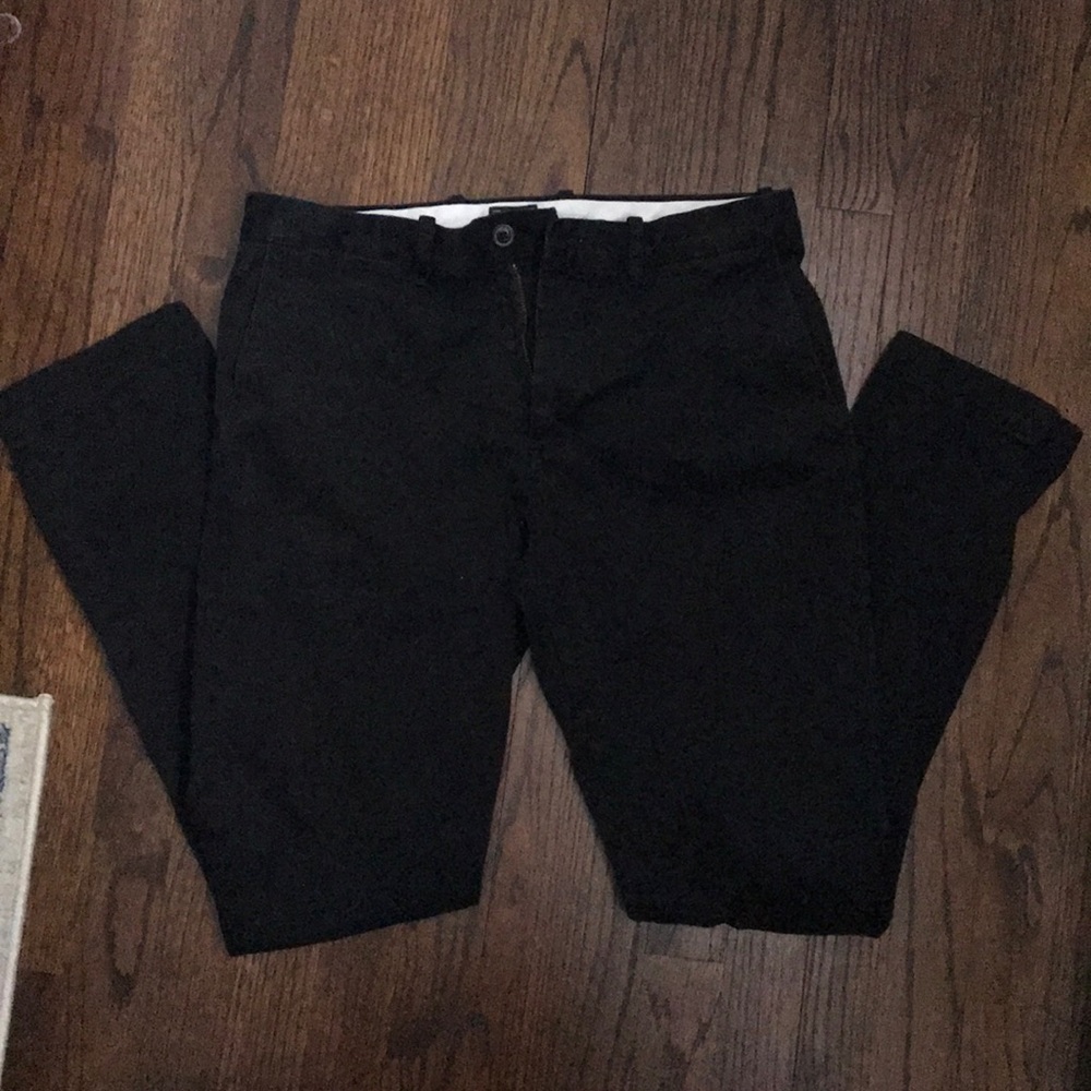 Men’s Jcrew black chinos - 31 x 32